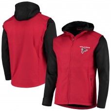 Куртка на молнии Atlanta Falcons Dunbrooke Alpha - Red/Black
