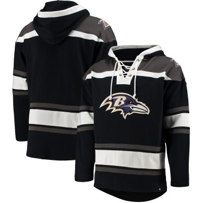 Толстовка Baltimore Ravens 47 Black Lacer V-Neck