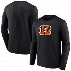 Cincinnati Bengals Black Primary Team Logo Long Sleeve T-Shirt Cincinnati Bengals Black Primary Team Logo Long Sleeve T-Shirt