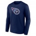 Футболка с длинным рукавом Tennessee Titans Primary Team Logo - Navy