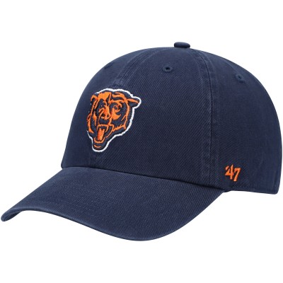 Бейсболка Chicago Bears 47 Navy Primary Alternate Logo Clean Up