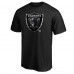 Футболка Las Vegas Raiders Midnight Mascot Logo - Black