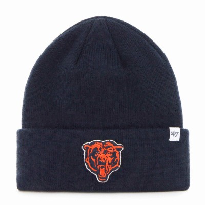 Вязанная шапка Chicago Bears 47 Primary Alternate Logo Basic - Navy