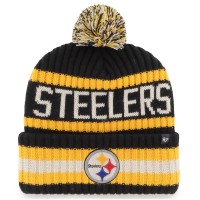 Шапка с помпоном Pittsburgh Steelers 47 Black Bering