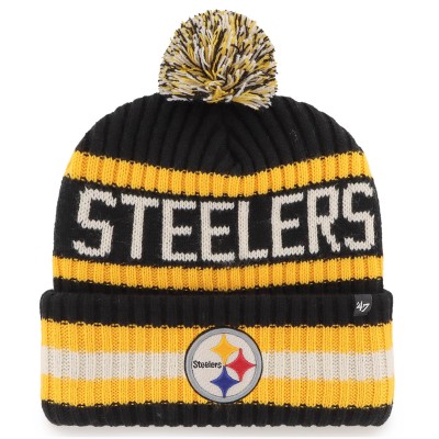 Шапка с помпоном Pittsburgh Steelers 47 Black Bering