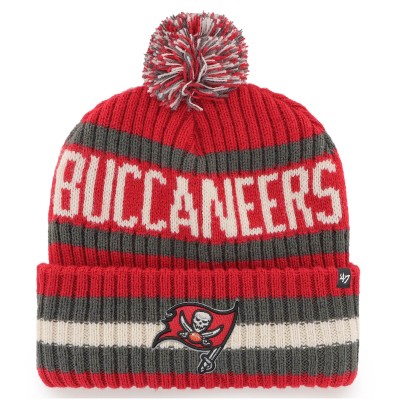 Шапка с помпоном Tampa Bay Buccaneers '47 Bering Cuffed Knit - Red