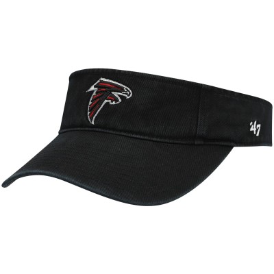 Atlanta Falcons 47 Black Clean Up Visor