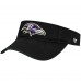 Baltimore Ravens 47 Black Clean Up Visor Baltimore Ravens 47 Black Clean Up Visor