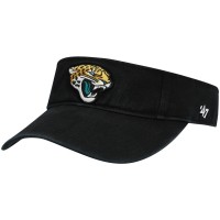 Jacksonville Jaguars 47 Black Clean Up Visor