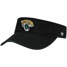 Jacksonville Jaguars 47 Black Clean Up Visor