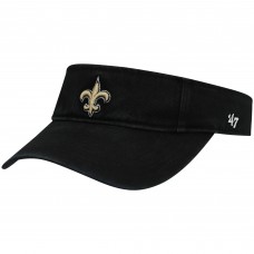 New Orleans Saints 47 Black Clean Up Visor