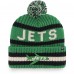 Шапка с помпоном New York Jets 47 Legacy Bering Cuffed Knit - Kelly Green Шапка с помпоном New York Jets 47 Legacy Bering Cuffed Knit - Kelly Green