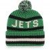 Шапка с помпоном New York Jets 47 Legacy Bering Cuffed Knit - Kelly Green