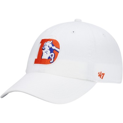 Бейсболка Denver Broncos 47 White Clean Up Legacy