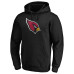 Толстовка Arizona Cardinals Black Primary Logo Fitted