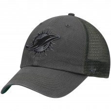 Miami Dolphins 47 Trawler Clean Up Trucker Snapback Hat - Charcoal