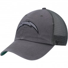 Бейсболка Los Angeles Chargers 47 Trawler Clean Up Trucker - Charcoal