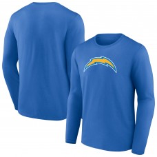 Футболка с длинным рукавом Los Angeles Chargers Primary Team Logo - Powder Blue