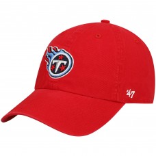 Tennessee Titans 47 Clean Up Alternate Adjustable Hat - Red
