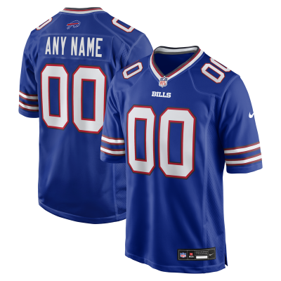 Именная джерси Buffalo Bills Nike Royal Game
