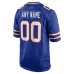 Именная джерси Buffalo Bills Nike Royal Game