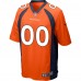 Именная игровая джерси Denver Broncos Nike - Orange