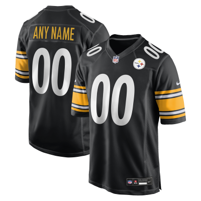 Именная джерси Pittsburgh Steelers Nike Black Game