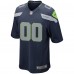 Именная игровая джерси Seattle Seahawks Nike Game - College Navy