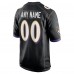 Именная игровая джерси Baltimore Ravens Nike Alternate Game - Black