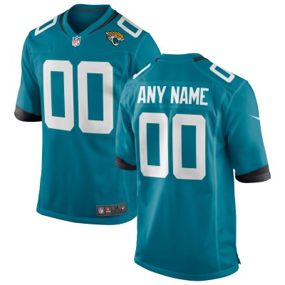 Именная игровая джерси Jacksonville Jaguars Nike Alternate - Teal