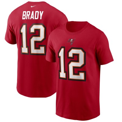 Футболка Tom Brady Tampa Bay Buccaneers Nike - Red