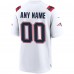 Именная игровая джерси New England Patriots Nike - White