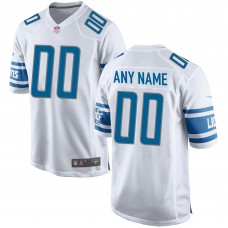 Detroit Lions Nike Custom Game Jersey - White