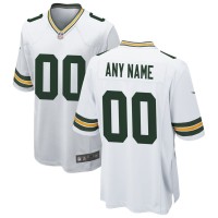 Именная джерси Green Bay Packers Nike White Game