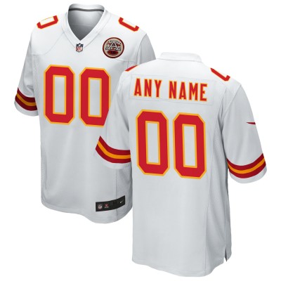 Именная игровая джерси Kansas City Chiefs Nike Game - White