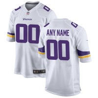 Именная джерси Minnesota Vikings Nike White Game