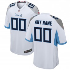 Именная игровая джерси Tennessee Titans Nike - White