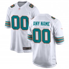 Игровая джерси Miami Dolphins Nike White Alternate Custom Game