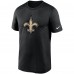 Футболка New Orleans Saints Nike Logo Essential Legend Performance - Black