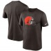 Футболка Cleveland Browns Nike Logo Essential Legend Performance - Brown Футболка Cleveland Browns Nike Logo Essential Legend Performance - Brown