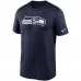 Футболка Seattle Seahawks Nike Logo Essential Legend Performance - College Navy