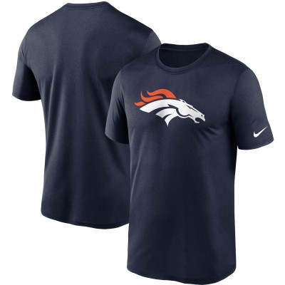 Футболка Denver Broncos Nike Logo Essential Legend Performance - Navy