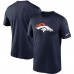 Футболка Denver Broncos Nike Logo Essential Legend Performance - Navy
