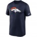 Футболка Denver Broncos Nike Logo Essential Legend Performance - Navy