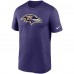 Футболка Baltimore Ravens Nike Logo Essential Legend Performance - Purple