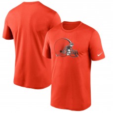 Футболка Cleveland Browns Nike Logo Essential Legend Performance - Orange