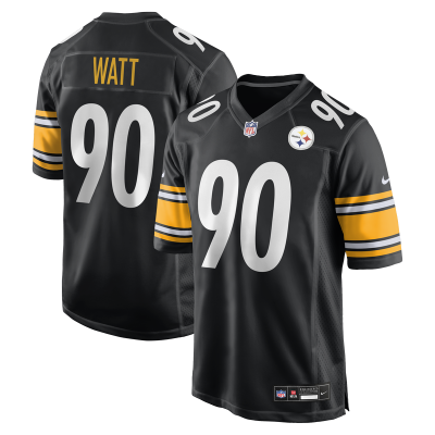 Джерси Pittsburgh Steelers T.J. Watt Nike Black Game
