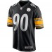 Игровая джерси T.J. Watt Pittsburgh Steelers Nike Game - Black