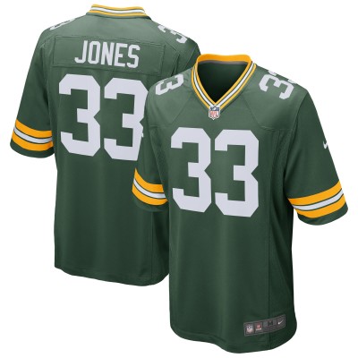 Игровая джерси Aaron Jones Green Bay Packers Nike - Green