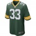 Игровая джерси Aaron Jones Green Bay Packers Nike - Green